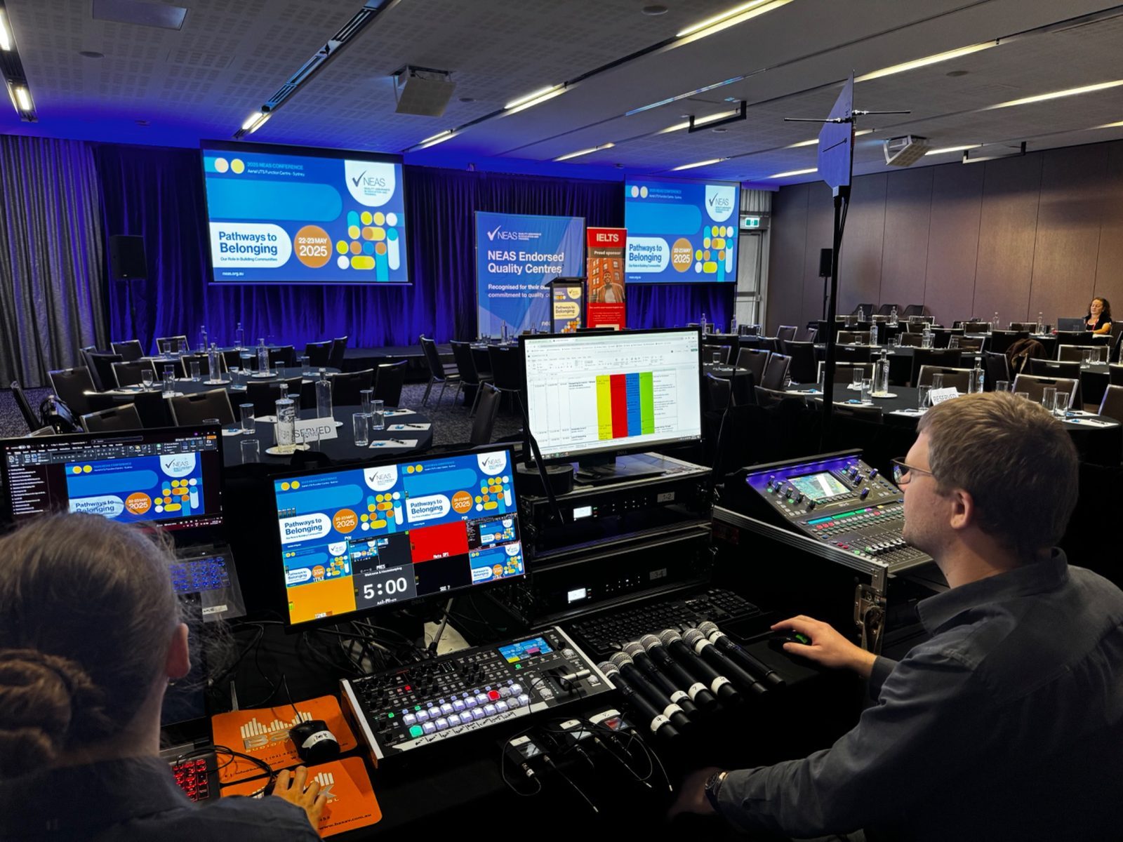 Hybrid event control position